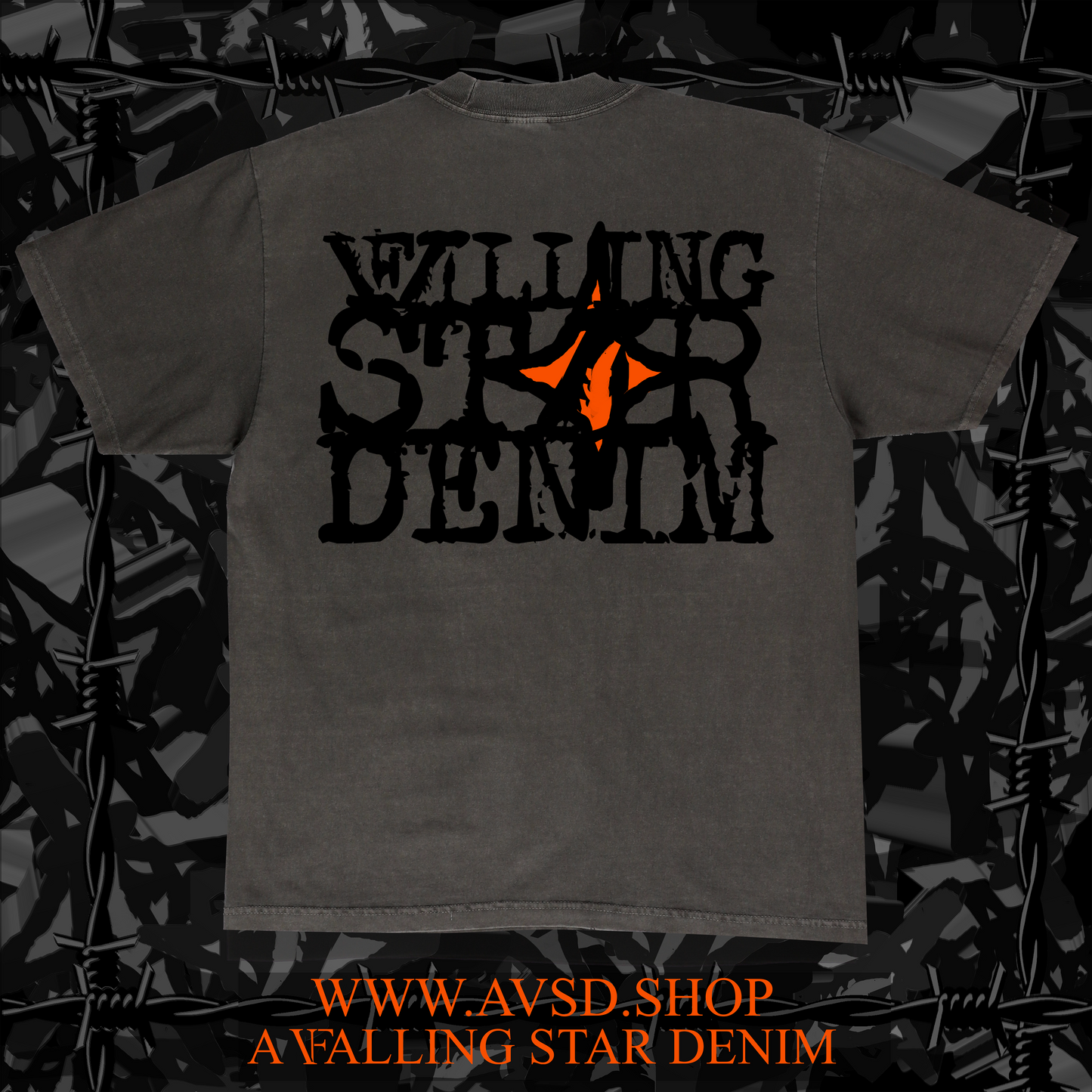 A VALLING STAR DENIM OVERSIZED “HERITAGE 5IVE” TEE
